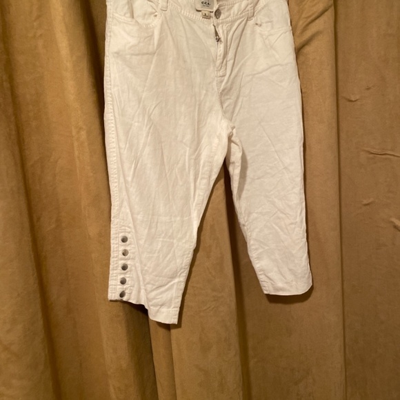 Eci New York Capri white size 8 - Picture 2 of 4